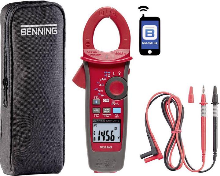 Produktbild Benning Stromzange CM 10 1 (CAT III, CAT IV 600V)