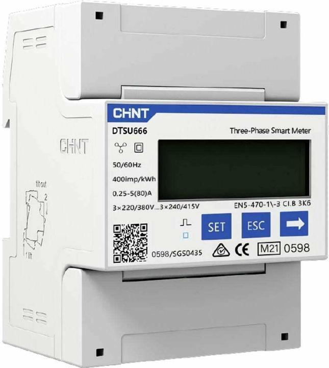 Actual product image Growatt Three-phase energy meter TPM-E Smart Meter 100A