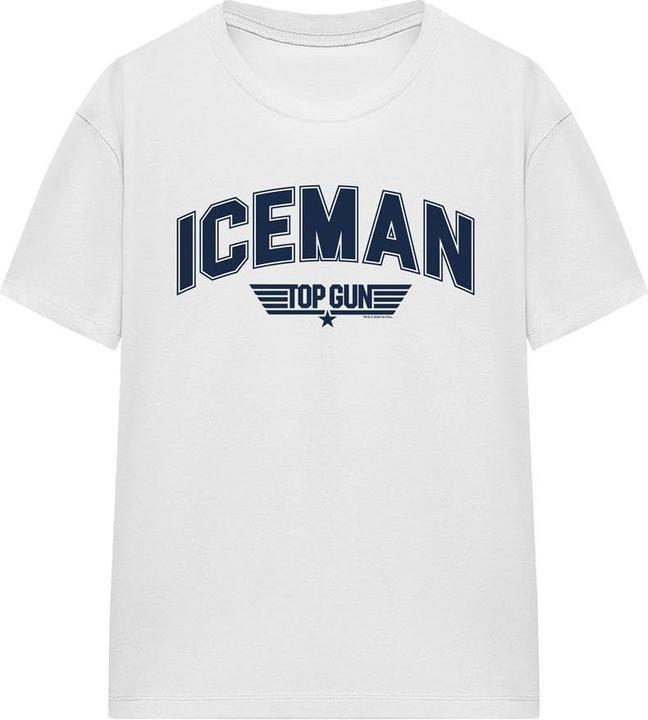 Actual product image Top Gun Unisex Adult Iceman Varsity T-Shirt (XXL)