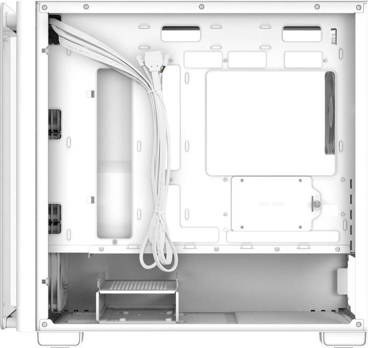 Actual product image ASUS Go A23 PLUS TG ARGB WHITE (Mini-ITX, mATX)