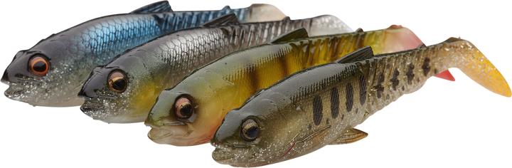 Actual product image Savage Gear Craft Cannibal Paddletail Clear Water Mix (10.50 cm)