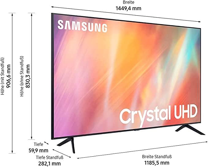 Actual product image Samsung GU65AU7179U (65", AU7100, LED, 4K, 2021)