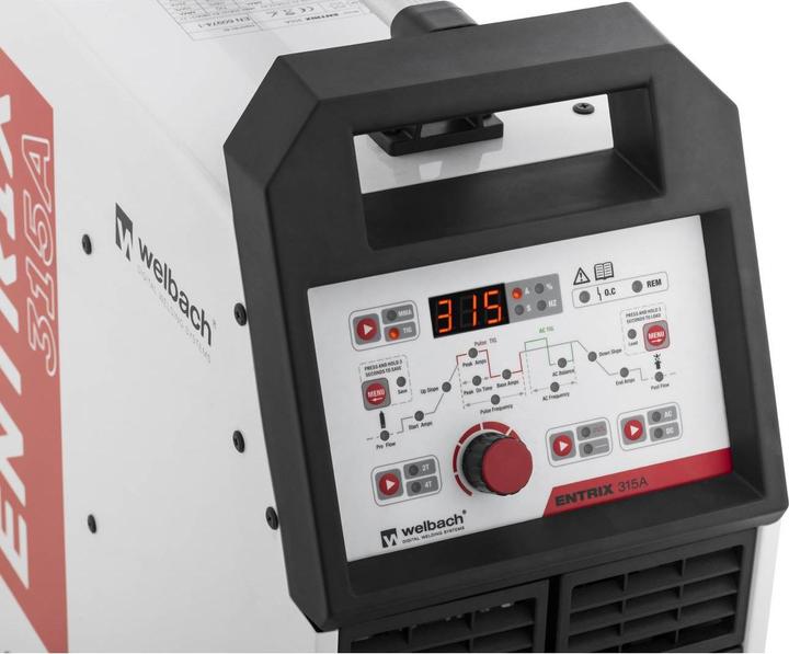 Produktbild Stamos WIG Schweissgerät Digital Alu AC DC HF Inverter Puls 315 A 400 V