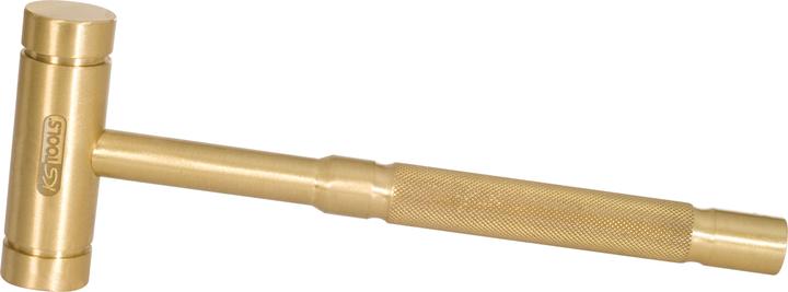 Produktbild KS Tools Messinghammer, Stielart Messing, 1400 g, Länge 260 mm (1400 g)