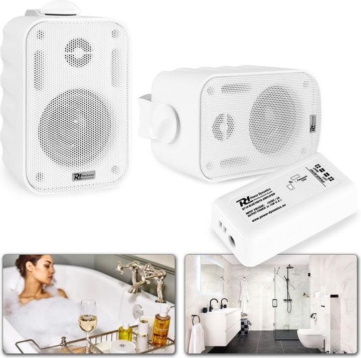 Immagine prodotto Power Dynamics Outdoor speakers - Bluetooth sound system with 2 moisture -resistant surface -mounted speakers (3