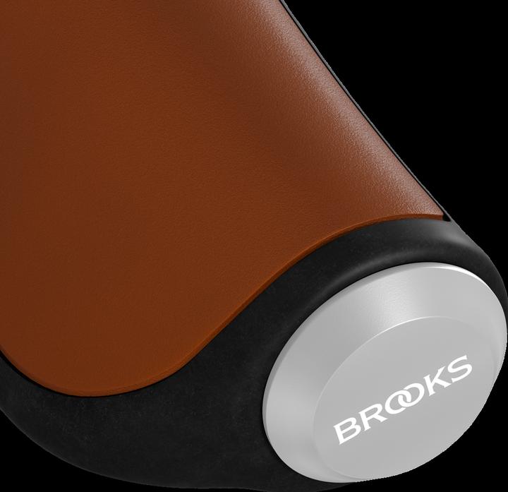 Actual product image Brooks Running Brooks Ergonomic leather grip, 130/130mm, honey