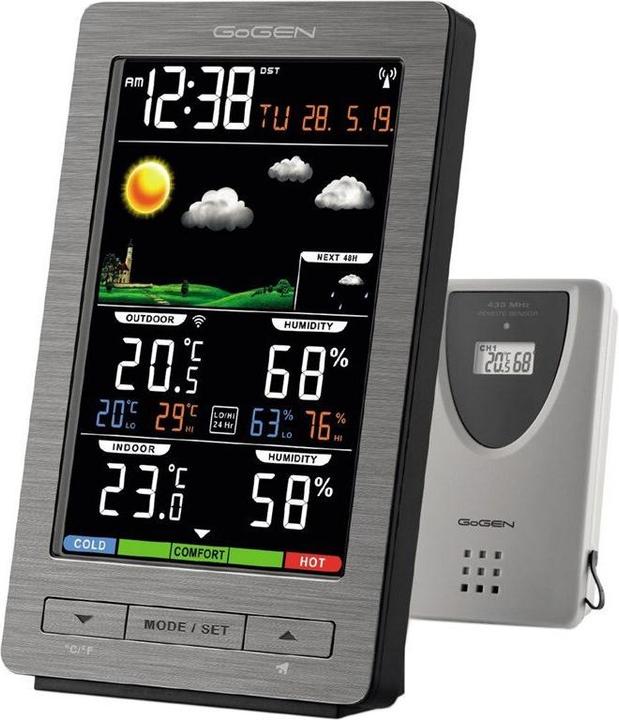 Actual product image GoGen Weather station ME 2930