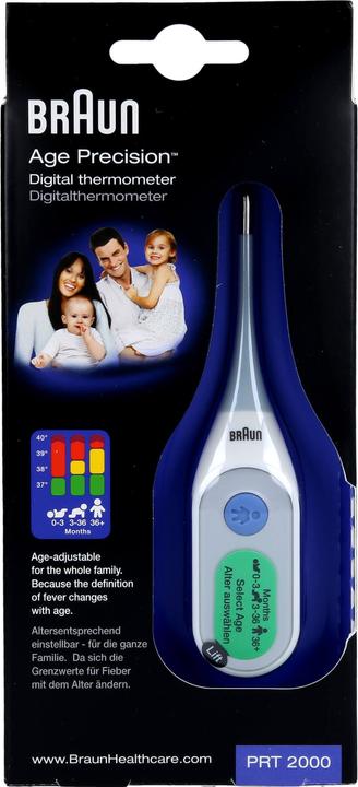 Immagine prodotto Braun Prt 2000 (Ascella, Orale, Rettale)