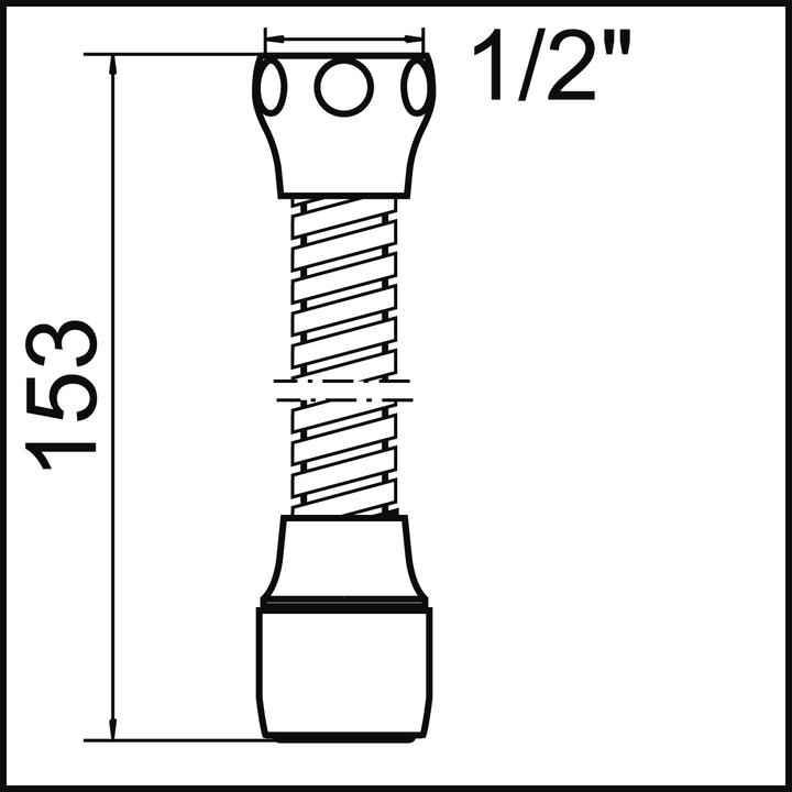 Actual product image Neoperl Tap hose metal with water-saving Strahlr.