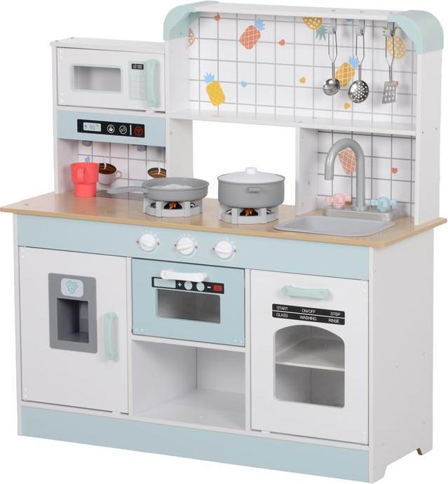 Produktbild Swisshandel24 Kinderküche, Spielküche mit Lichtern, Geräuschen, Kaffeemaschine, Weiss