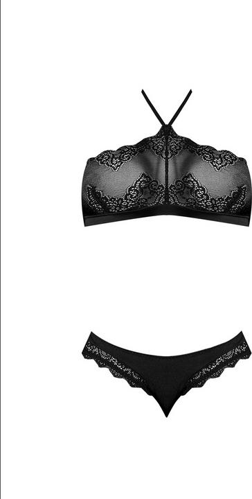 Produktbild Magic Silk Halter Bandeau & Panty Set (S/M)