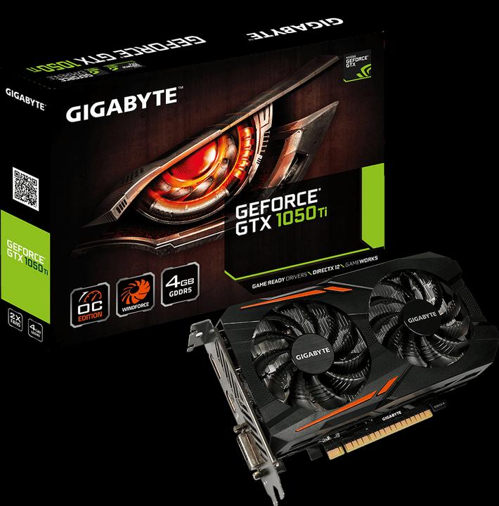 Immagine prodotto Gigabyte GeForce GTX 1050 Ti OC (4 GB)
