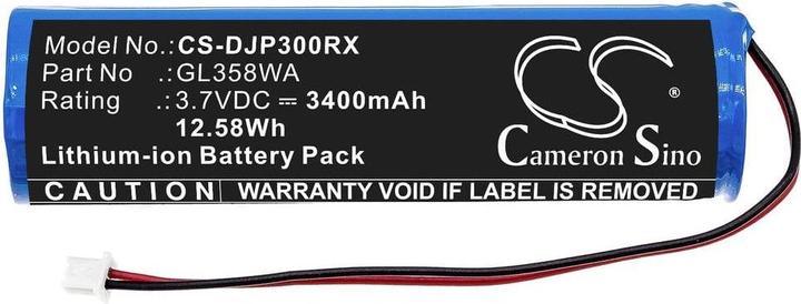 Actual product image NoName Battery for Dji Phantom 3 Standard Remote Controller etc (3.70 V, 3400 mAh)