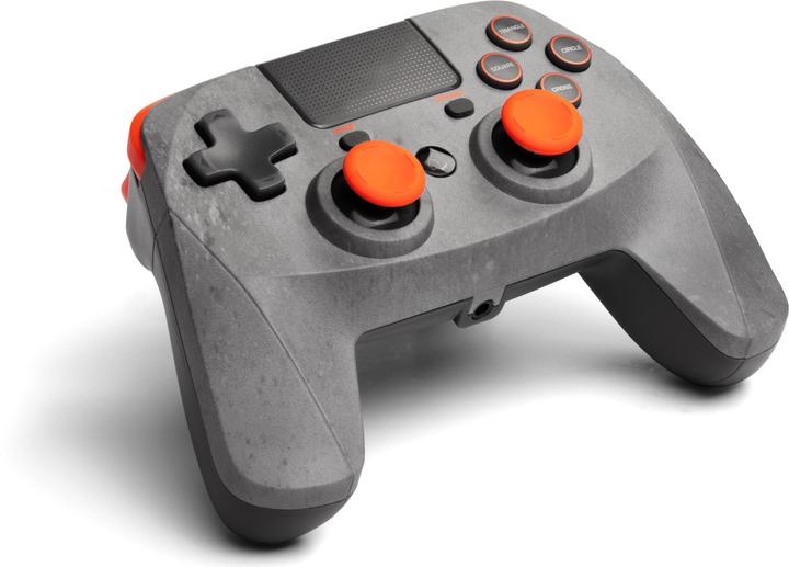 Image du produit Snakebyte Pad 4 S Wireless PS4 Controller - gris orange (PC, PS4)