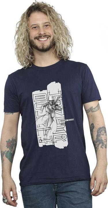 Produktbild Star Wars The Book Of Boba Fett Fennec Illustration TShirt (3XL)