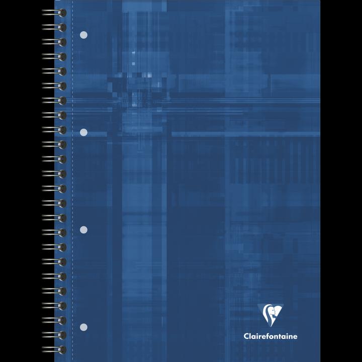 Actual product image Clairefontaine Spiral notepad DIN A4 90g 80Bl. chequered (A4, Checked, Soft cover)