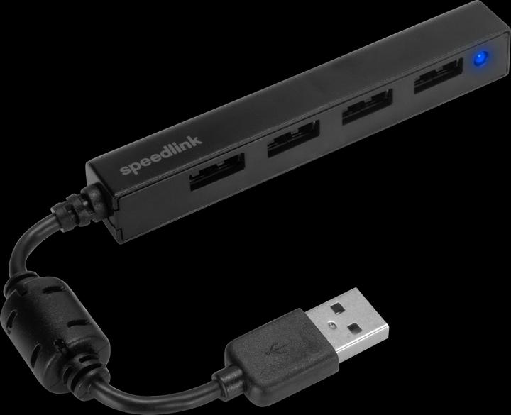 Actual product image Speedlink Snappy Slim (USB-A, 4 Ports)