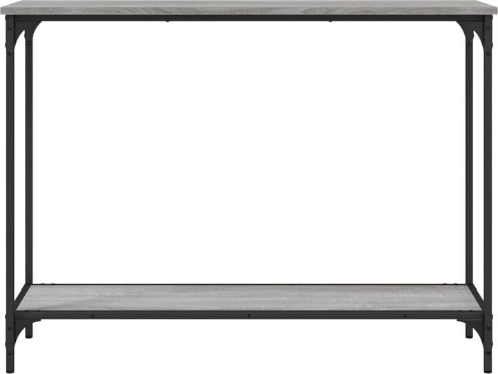 Productafbeelding VidaXL Console tafel grijs Sonoma 101x30,5x75 cm