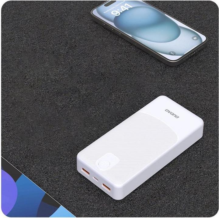 Actual product image Dudao K10Pro powerbank 20000mAh Black (20000 mAh, 10 W, 10 Wh)