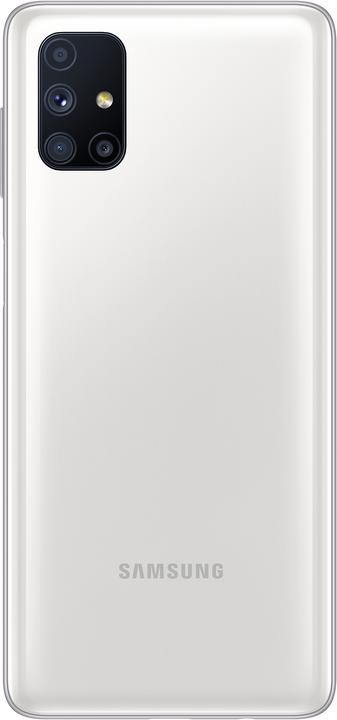 Produktbild Samsung Galaxy M51 EU (128 GB, White, 6.70", Dual SIM, 64 Mpx, 4G)