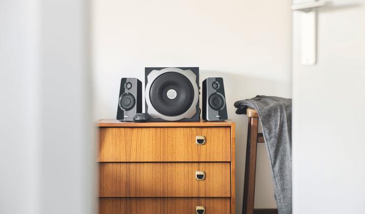 Actual product image Trust Speaker||P.M.P.O. 120 Watt|Black|19019