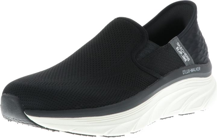 Skechers 232455/BRN D'Lux Walker-Orford Herren Sneaker Turnschuhe Slipper VEGAN schwarz