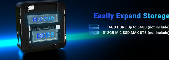 Actual product image Minix NR660 (AMD Ryzen 5 6600H, 16 GB, 512 GB)