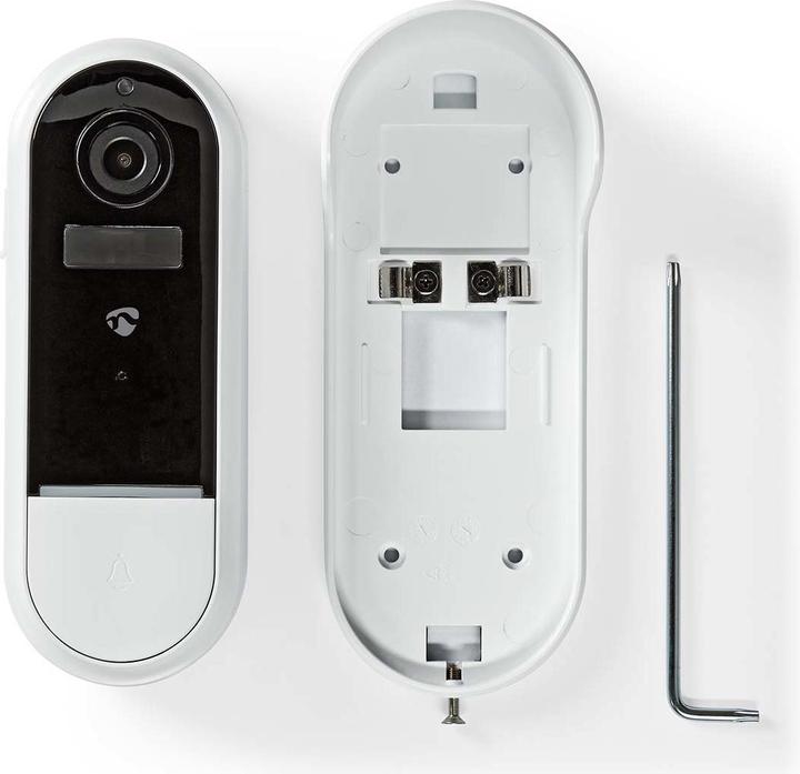 Image du produit Nedis Portier vidéo SmartLife | Wi-Fi | Fonctionne sur batterie / Transformateur | Android™ / IOS | Full H (Sans fil)