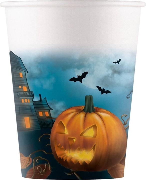 Image du produit Fasnacht 8 gobelets Halloween 200ml (8 x)