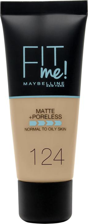 Produktbild Maybelline New York Fit me! Matte&Poreless (124 Soft Sand)