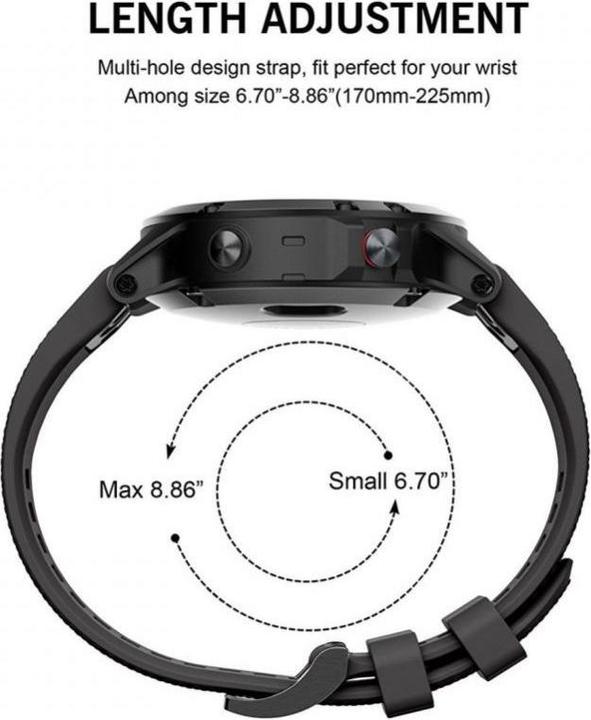 Actual product image Tech-Protect Smooth (22 mm, TPU)