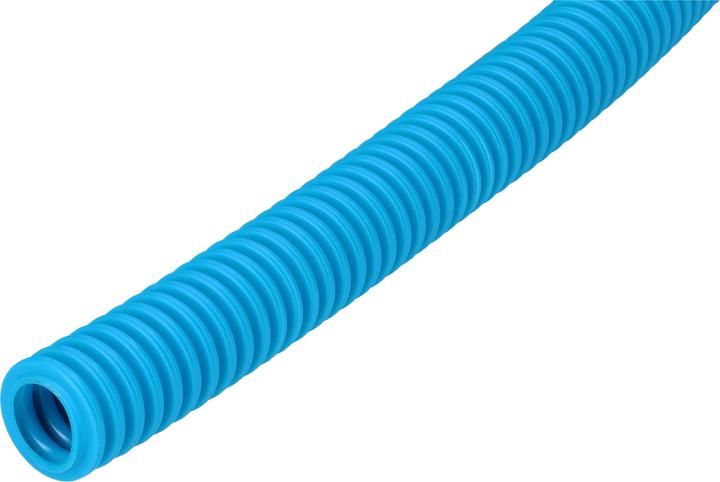 Actual product image Max Hauri Electrical corrugated conduit M20 L=25m blue (2500 cm)