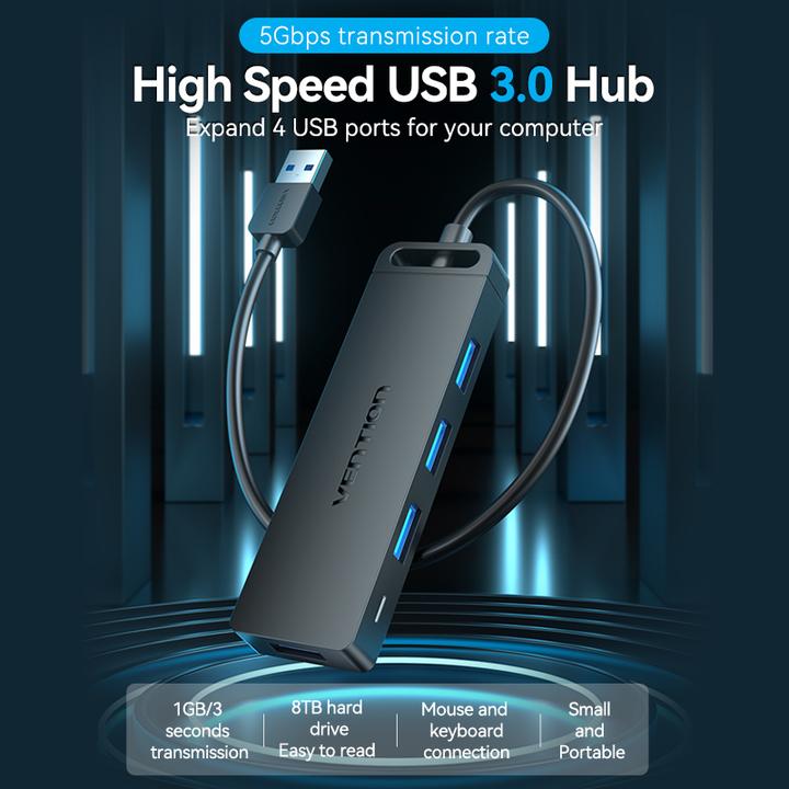 Actual product image Vention Chlbd (USB-A, 4 Ports)