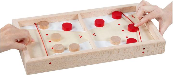 Immagine prodotto Goki Gioco da tavolo Super Puck 2in1 (Tedesco)