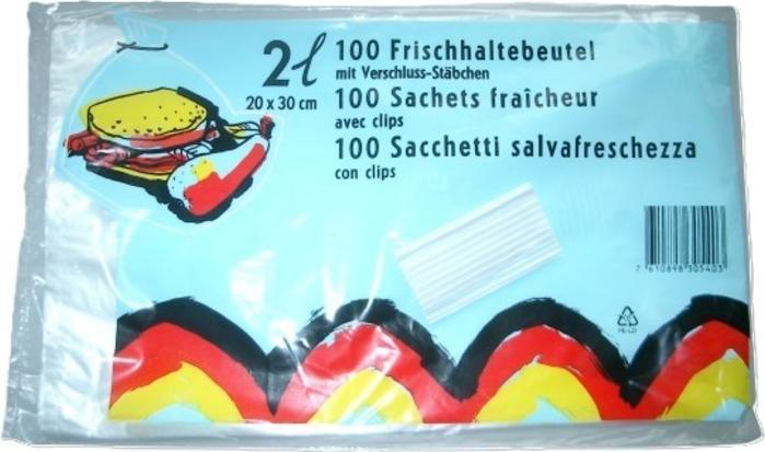Immagine prodotto Sacchetti in PE HD 200x300 mm bianchi 100 pz. (100 x)