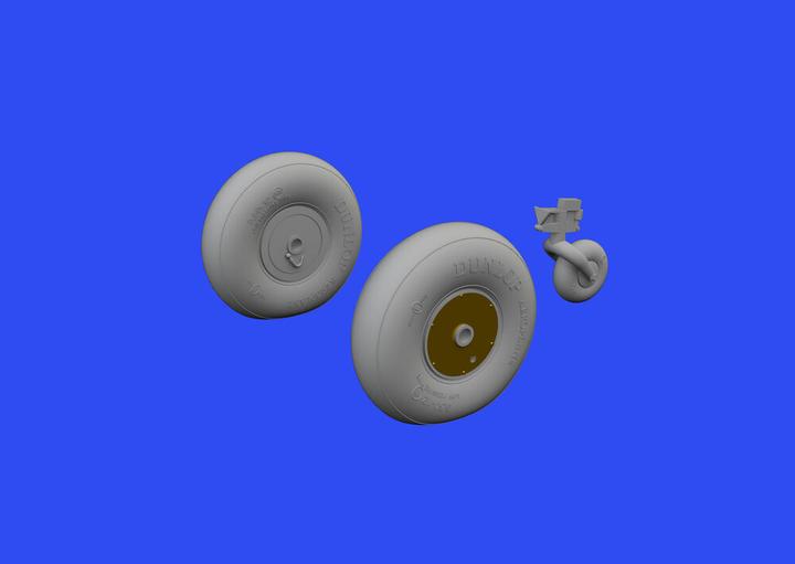 Image du produit Eduard Anson Mk.I wheels 1/48 AIRFIX