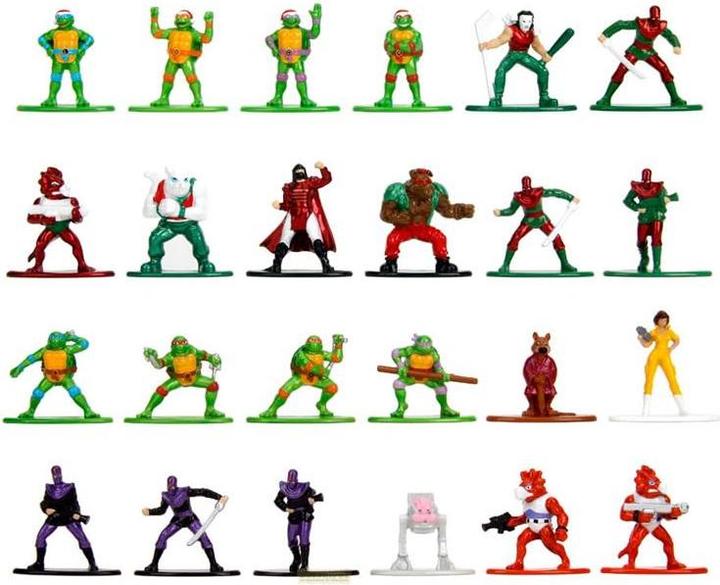 Produktbild Jada Teenage Mutant Ninja Turtles Diecast Minifiguren Adventskalender Holiday 2024