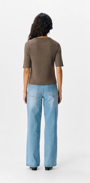Produktbild Object Geripptes Strickoberteil (XL)
