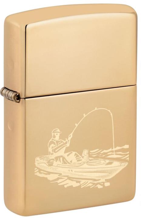Actual product image Zippo Fisher Gold