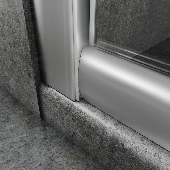 Image du produit SONNI Cabine de douche d'angle 120*80*195 cm, sans bac à douche (120 cm, 120 cm, 195 cm)