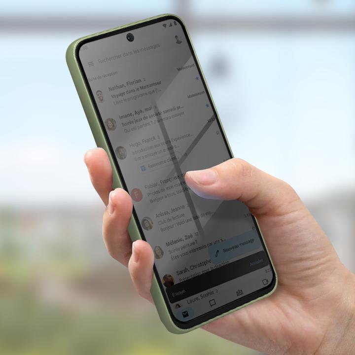 Actual product image Avizar Privacy glass screen protector (1 Piece, Samsung Galaxy A54 5G)