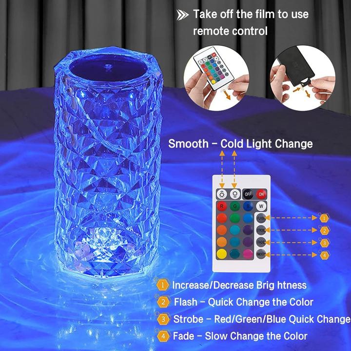 Image du produit Cbx Lampe à effet cristal LED