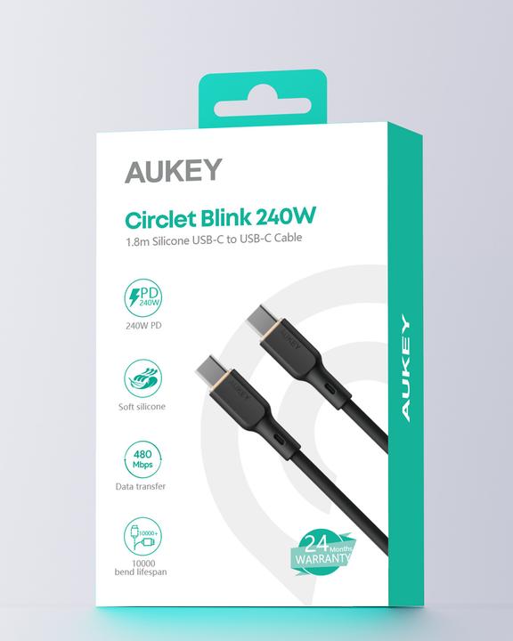 Immagine prodotto Aukey USB C – USB C (1.80 m)