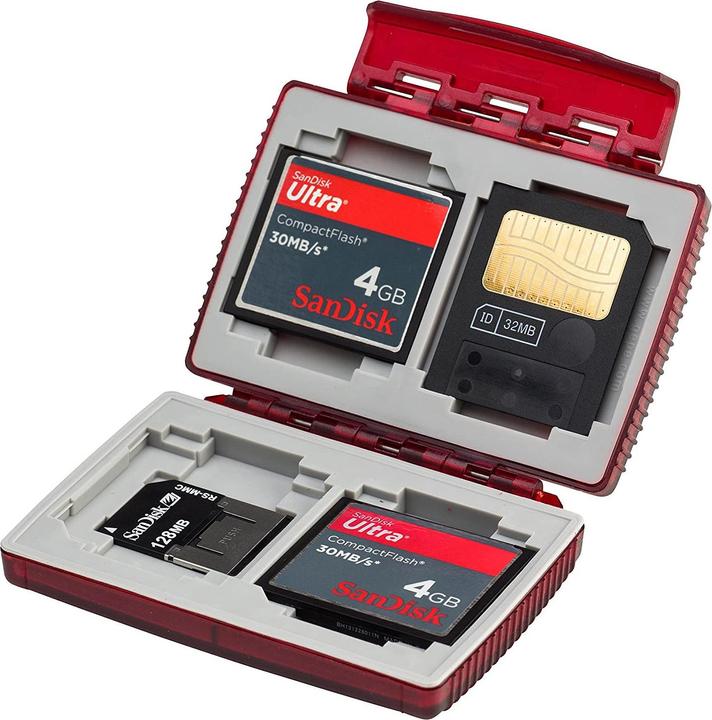Immagine prodotto Gepe Card Safe Extreme rosso (Coperchio scheda di memoria)