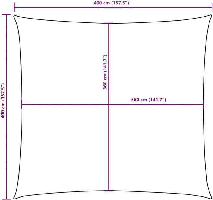 Actual product image VidaXL Fatianova (400 x 400 cm)