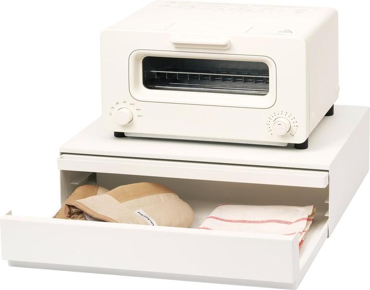 Actual product image Yamazaki Pull-out tray with drawer for TOWER worktop