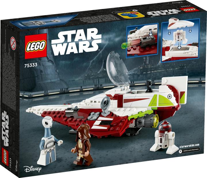 Produktbild LEGO Obi-Wan Kenobis Jedi Starfighter (75333, LEGO Star Wars)