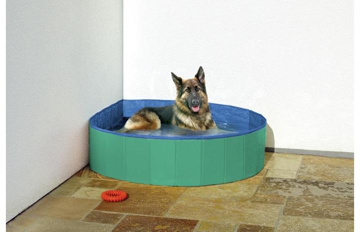 Produktbild Flamingo Doggy Splash Pool Green/Blue L - (540058500219)