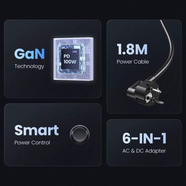 Actual product image Ugreen DigiNest Cube Power Strip