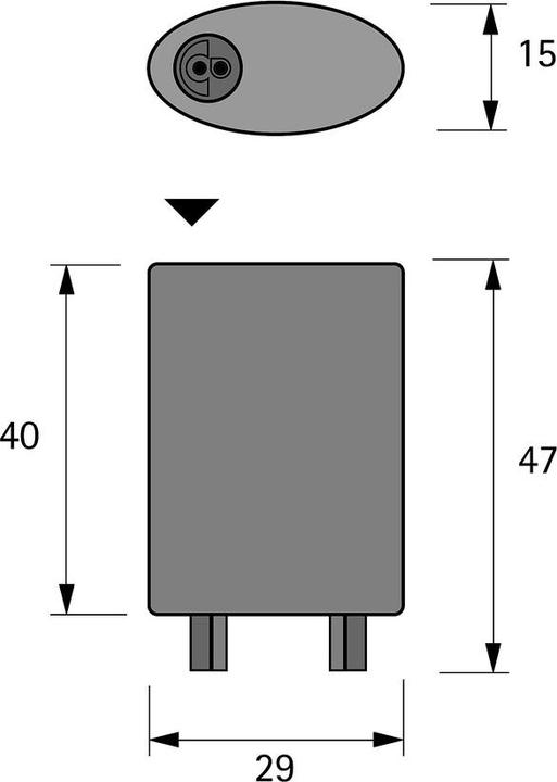 Actual product image Halemeier LED 2-fold distributor MP 24 V